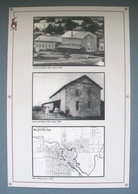 Lynch and Walker Flouring Mill Marker Photos image. Click for full size.