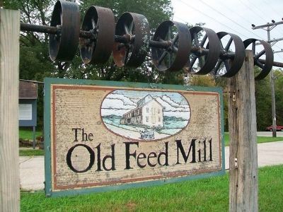 The Old Feed Mill Sign image. Click for full size.
