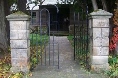 Unity Chapel Entrance Gate. Click for full size. Unity Chapel Entrance Gate image. Click for full size.