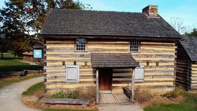 Historic Hanna's Town Building image. Click for full size.
