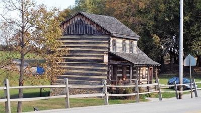 Historic Hanna's Town Building image. Click for full size.