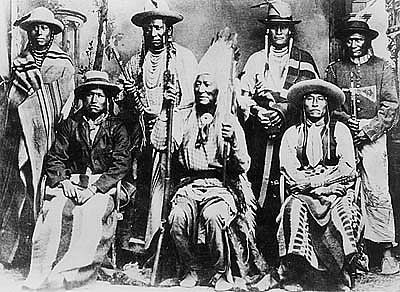 Chief Washakie (center) image. Click for full size.