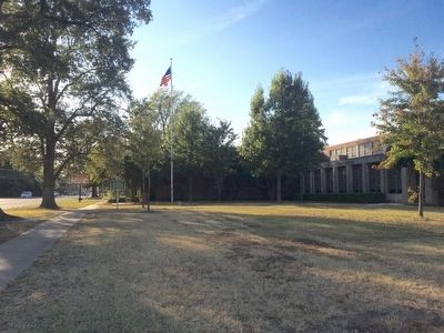 Cleveland High School and marker.. Click for full size. Cleveland High School and marker. image. Click for full size.