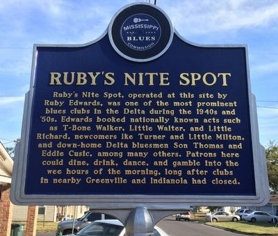 Ruby's Nite Spot Marker (Front) image. Click for full size.