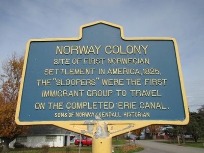 Norway Colony Marker. Click for full size. Norway Colony Marker image. Click for full size.