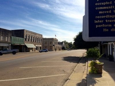 View from marker south on North Broad Street.. Click for full size. View from marker south on North Broad Street. image. Click for full size.