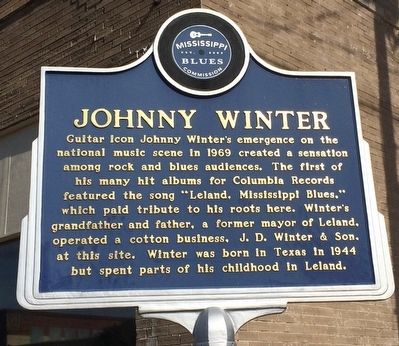 Johnny Winter Marker image. Click for full size.