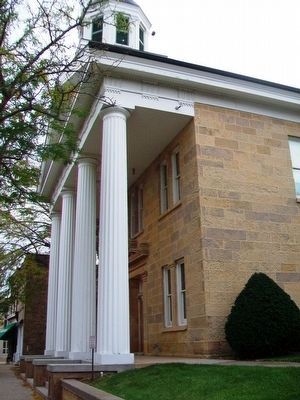 Iowa County Courthouse Columns. Click for full size. Iowa County Courthouse Columns image. Click for full size.