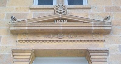 Iowa County Courthouse Tympanum image. Click for full size.