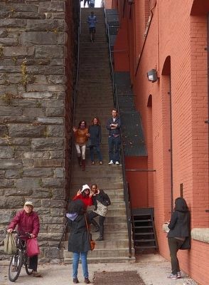 The Exorcist Steps image. Click for full size.