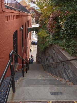 The Exorcist Steps image. Click for full size.