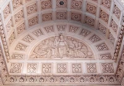 Terra Cotta Relief Above the Entrance image. Click for full size.