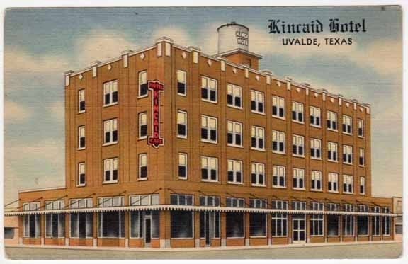 Kincaid Hotel Linen Postcard image. Click for full size.