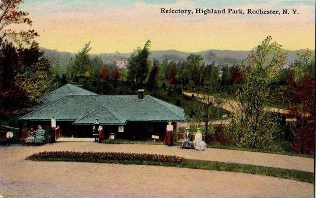 <i>Refectory, Highland Park, Rochester, N.Y.</i> image. Click for full size.