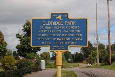 Eldridge Park Marker image. Click for full size.