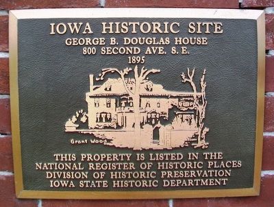 George B. Douglas House NRHP Marker image. Click for full size.