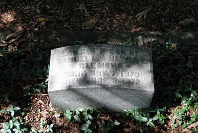 Langdon Clemens Tombstone image. Click for full size.