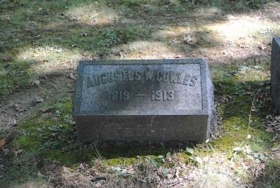 Augustus W. Cowles Tombstone image. Click for full size.