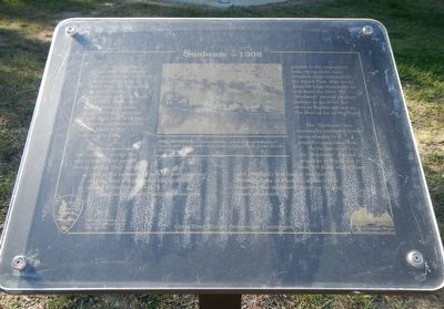 Sunbeam - 1908 Marker. Click for full size. Sunbeam - 1908 Marker image. Click for full size.