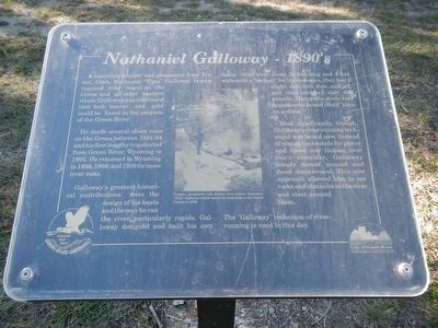 Nathaniel Galloway - 1890's Marker. Click for full size. Nathaniel Galloway - 1890's Marker image. Click for full size.