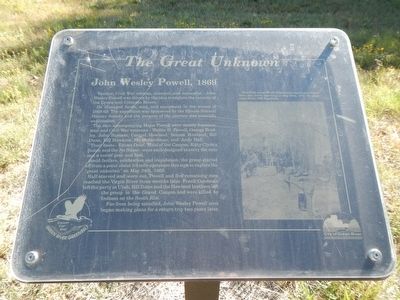 The Great Unknown Marker. Click for full size. The Great Unknown Marker image. Click for full size.