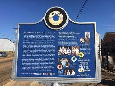 Malaco Records Marker (Rear). Click for full size. Malaco Records Marker (Rear) image. Click for full size.