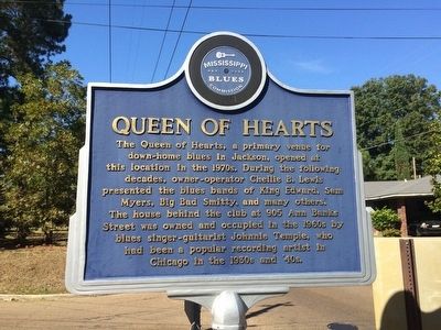 Queen of Hearts Marker (Front). Click for full size. Queen of Hearts Marker (Front) image. Click for full size.