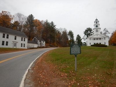 Wideview of Park Hill Meeting House Marker. Click for full size. Wideview of Park Hill Meeting House Marker image. Click for full size.