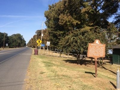 View of marker looking north on U.S. 65 Highway image. Click for full size.