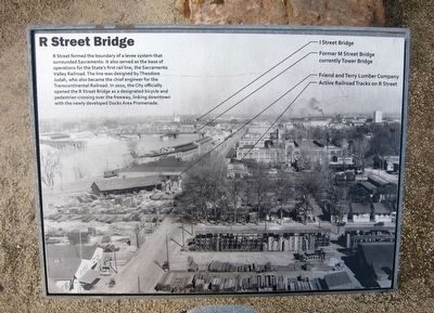 R Street Bridge Marker. Click for full size. R Street Bridge Marker image. Click for full size.