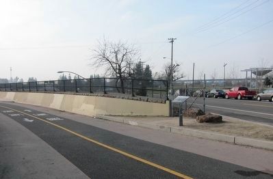 R Street Bridge and Marker - Wide View. Click for full size. R Street Bridge and Marker - Wide View image. Click for full size.
