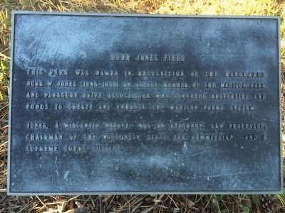 Burr Jones Field Marker. Click for full size. Burr Jones Field Marker image. Click for full size.