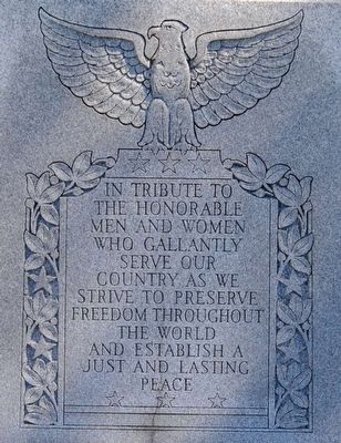 AFL-CIO Veterans Monument image. Click for full size.