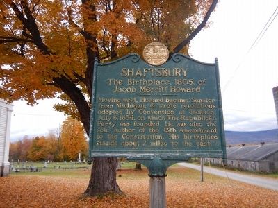 Shaftsbury Marker image. Click for full size.