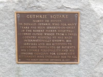 Guthrie Square Marker. Click for full size. Guthrie Square Marker image. Click for full size.