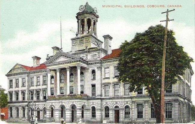 <i>Municipal Buildings, Cobourg, Ont.</i> image. Click for full size.