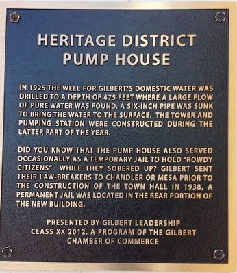 Pump House Marker image. Click for full size.
