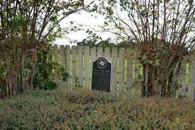 Battle of Jones Creek Marker. Click for full size. Battle of Jones Creek Marker image. Click for full size.