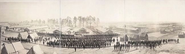 <i>117th Field Artillery, Lt. Col. Nelson E. Margetts, commanding, Camp Wheeler, Ga....</i> image. Click for full size.