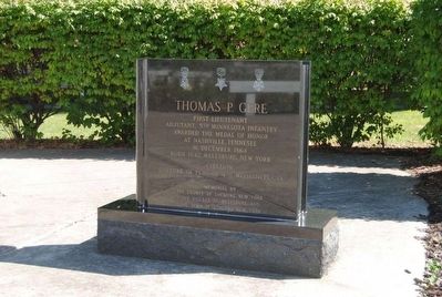 Medal of Honor Monument<br>Thomas P. Gere. Click for full size. Medal of Honor Monument<br>Thomas P. Gere image. Click for full size.