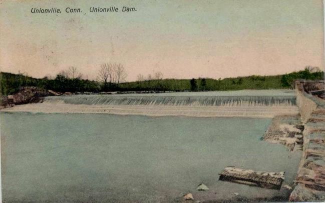 Unionville, Conn. Unionville Dam. image. Click for full size.