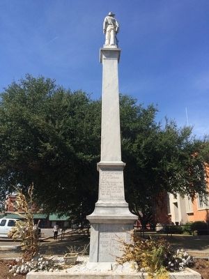 Chicot County Confederate Monument (Rear - East Side) image. Click for full size.