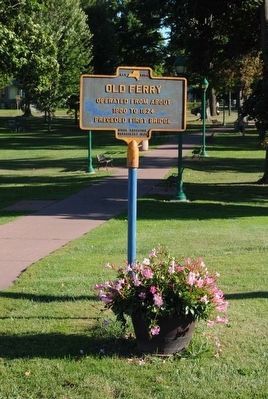 Old Ferry Marker. Click for full size. Old Ferry Marker image. Click for full size.