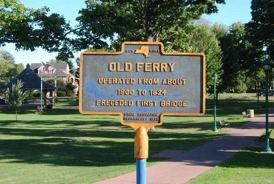 Old Ferry Marker. Click for full size. Old Ferry Marker image. Click for full size.