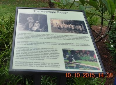 The Moonlight Garden Marker. Click for full size. The Moonlight Garden Marker image. Click for full size.
