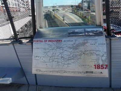 Portal of Industry Marker. Click for full size. Portal of Industry Marker image. Click for full size.