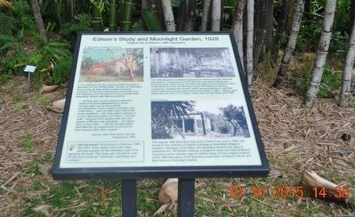 Original site of Edison�s 1886 Laboratory Marker image. Click for full size.