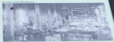 The interior of the 1886 laboratory image. Click for full size.