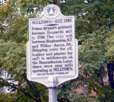 Milltown Marker image. Click for full size.