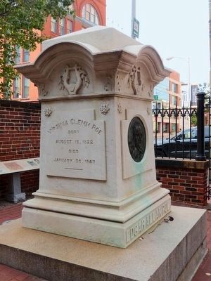 Poe's Grave - Westminster Burying Ground, Baltimore. Click for full size. Poe's Grave - Westminster Burying Ground, Baltimore image. Click for full size.